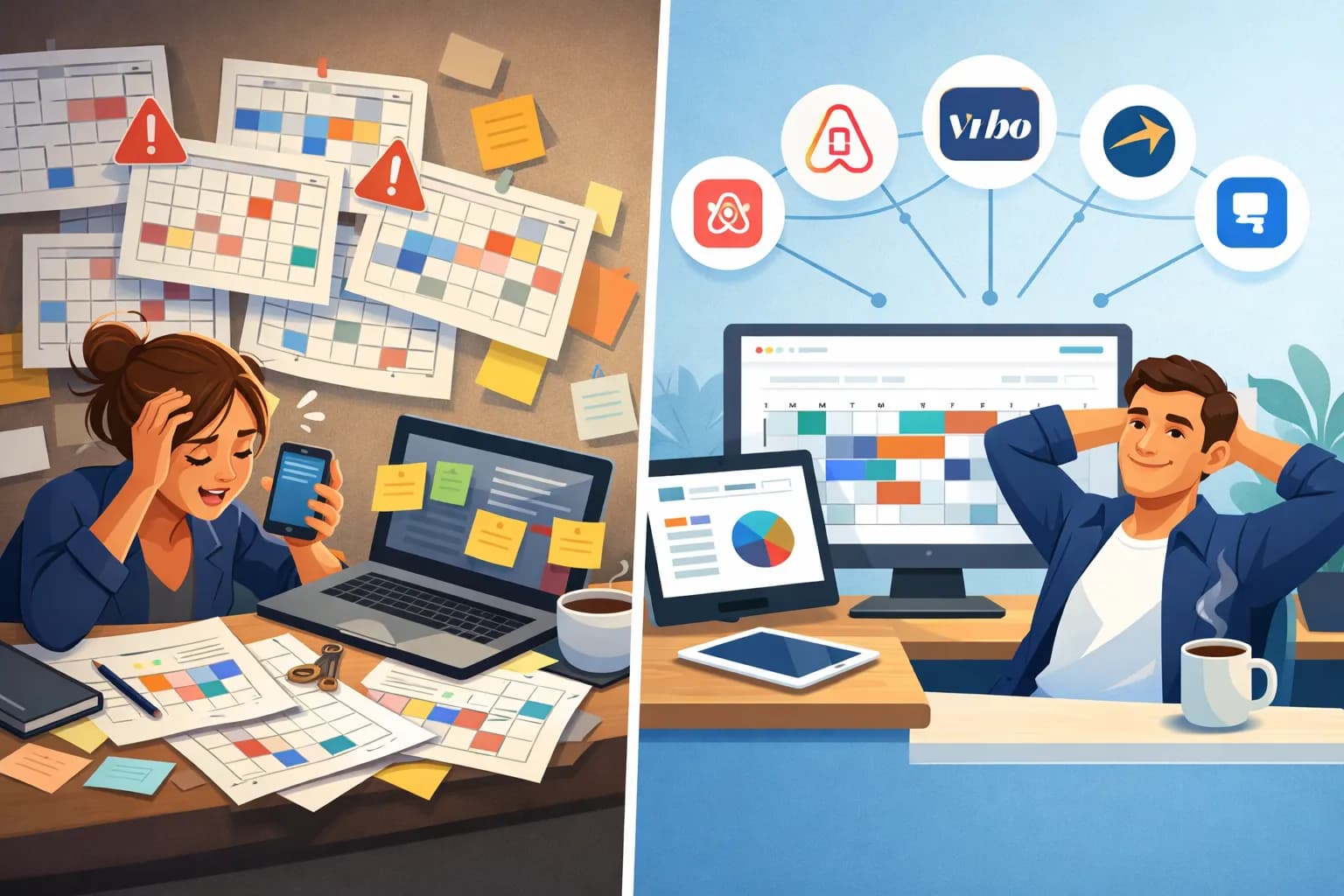 Channel Manager vs. Quản lý thủ công: Đâu là "chân ái" cho Host Airbnb?